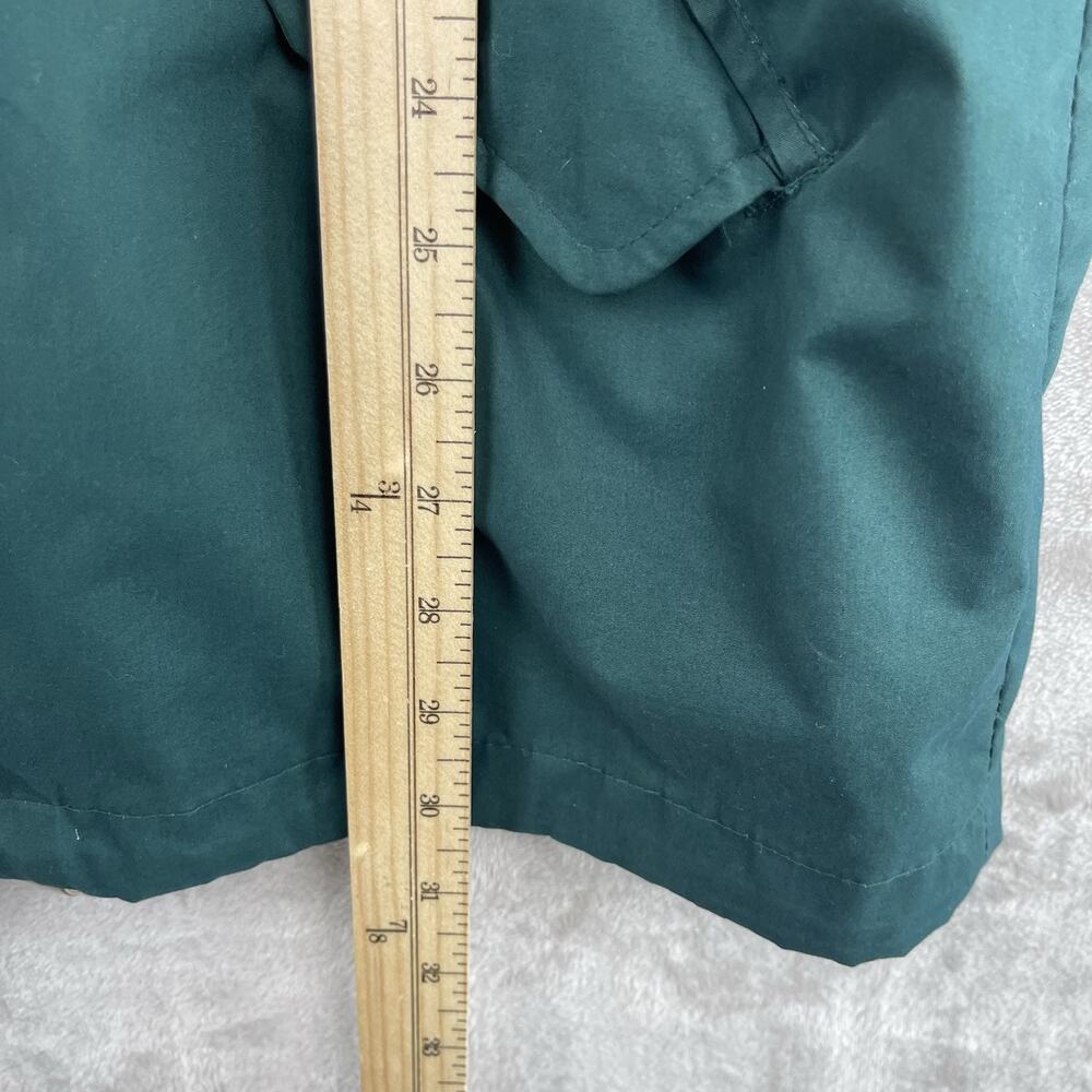 Vintage London Fog Men's Large Green Quilted Chore Jacket 90s Utility Gorpcore - Picture 15 of 16